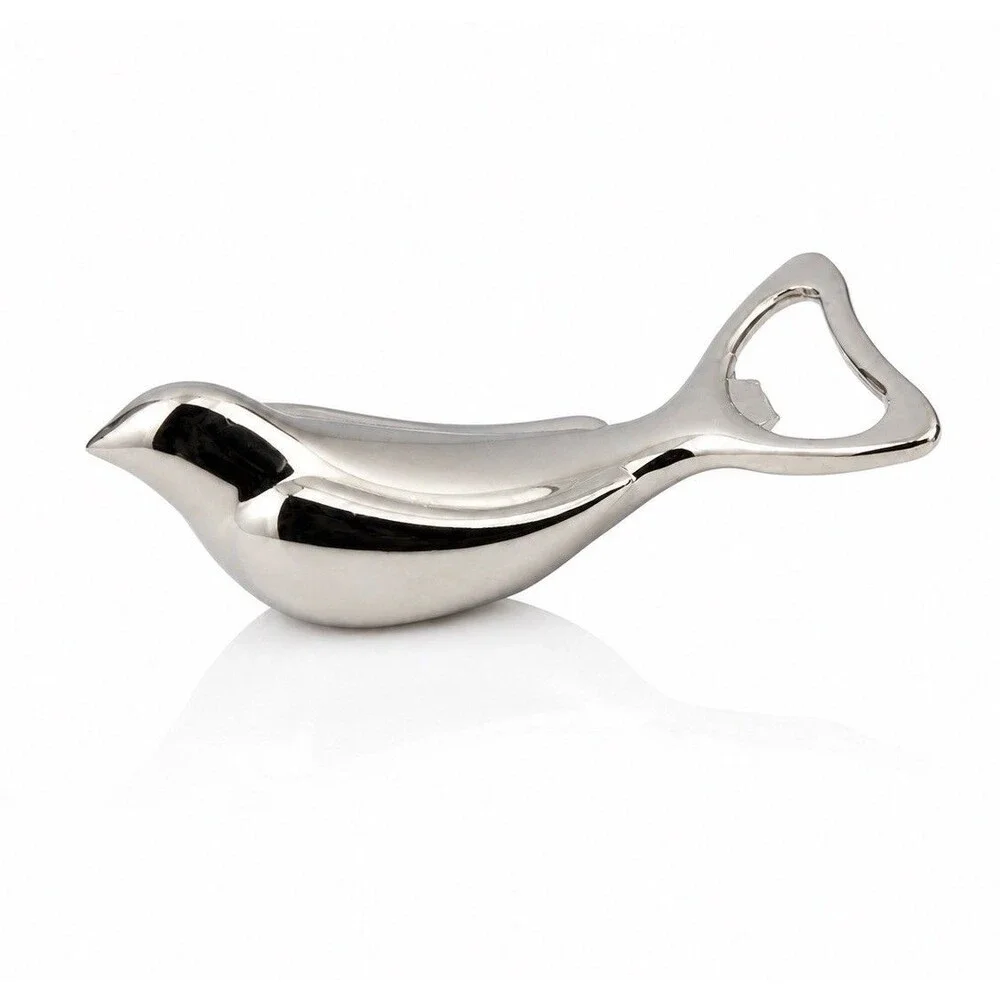 2007 Kate Aspen, Inc. Silver LOVE DOVE Design 4” Bottle Opener 3 Sets